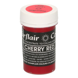 Colourings -25g Sugarflair Concentrated Paste - REDS & PURPLES