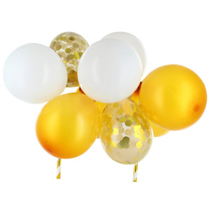 Cake Topper - Balloon Cloud Cake topper - Gold