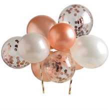 Load image into Gallery viewer, Cake Topper - Balloon Cloud Cake topper - Rose Gold
