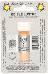 Dusts - Sugarflair - Lustre - Rose Gold
