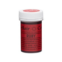 Colourings -25g Sugarflair Concentrated Paste - REDS & PURPLES