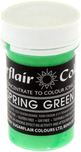 Load image into Gallery viewer, Colourings - 25g Sugarflair concentrated paste - GREENS
